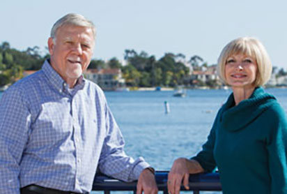 Hugh and Linda Cole. Link to their story