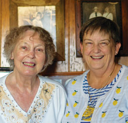 Photo of Gerrie Fletcher and her mother-in-law Daisy Shull