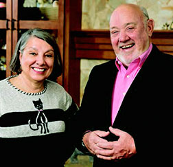 Photo of Richard Jaquay, CE’63, and his wife Barbara